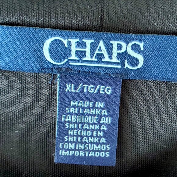 Knee High Black and White sleveless dress by Chaps XL - Picture 6 of 6